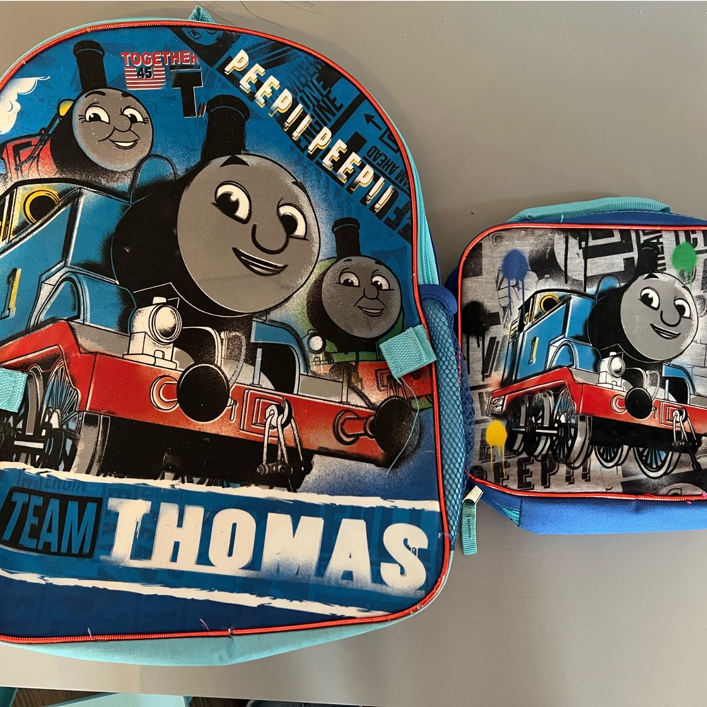 Thomas the Train Bookbag and Lunchbag Set